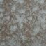 White lace fabric with oversized 3D flowers and bead embroidery